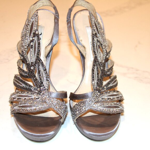 Evening formal stilettos by Nina of New York - Picture 7 of 10